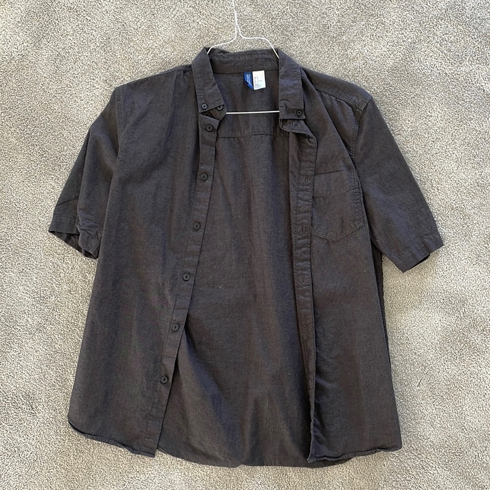 Chic Short Sleeve Button Up Shirt